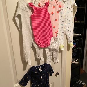 Baby’s onesies (11 pieces total)